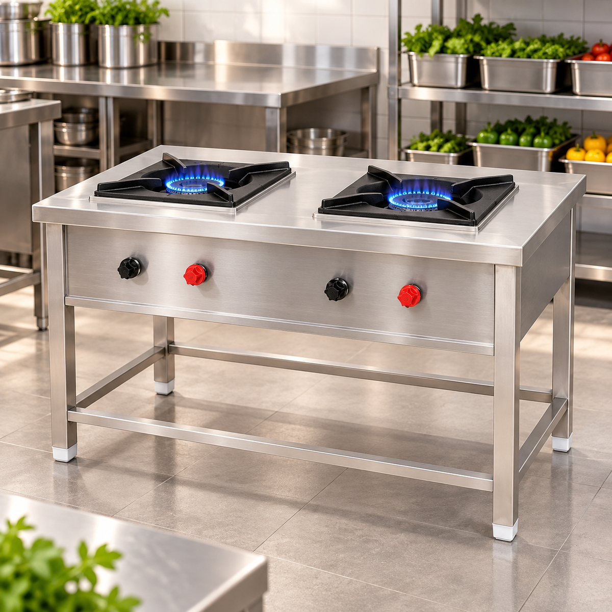 Gurubhai Equipments 2-Burner Stock Pot Range – Why Choose It