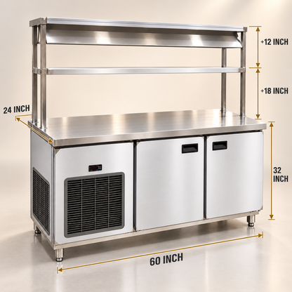 UNDERCOUNTER FRIDGE WITH PICKUP 60*24