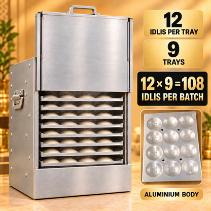 Gurubhai Equipments 9 Tray Aluminium Idli – Why Choose It