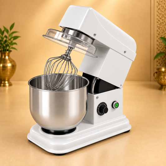 Commercial Planetary Mixer – 7 Litre for commercial bakery and food preparation – image 1
