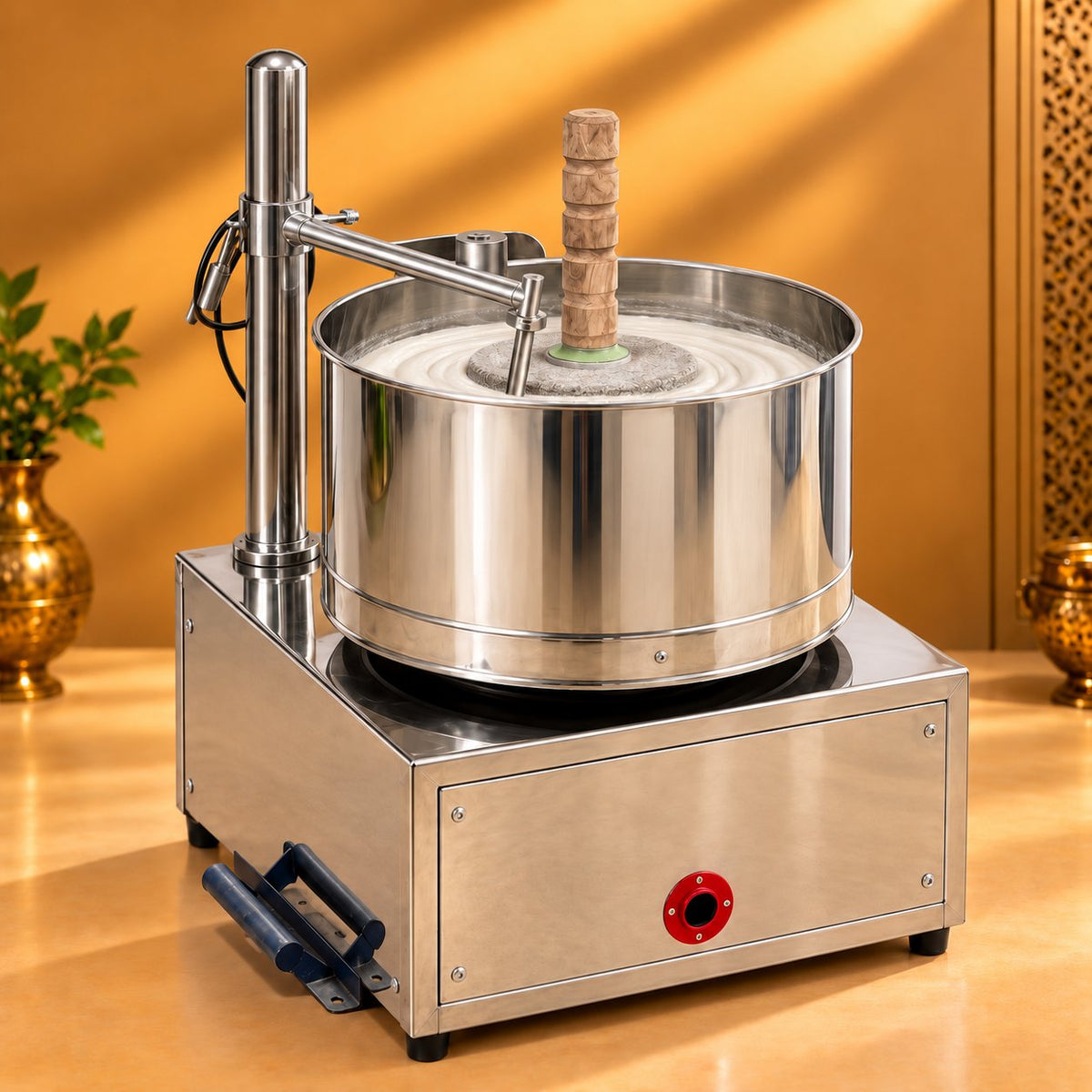 Gurubhai Equipments Wet Grinder 5 Ltr – In Use