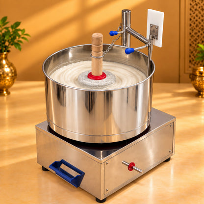 Gurubhai Equipments Wet Grinder 10 Ltr – In Use