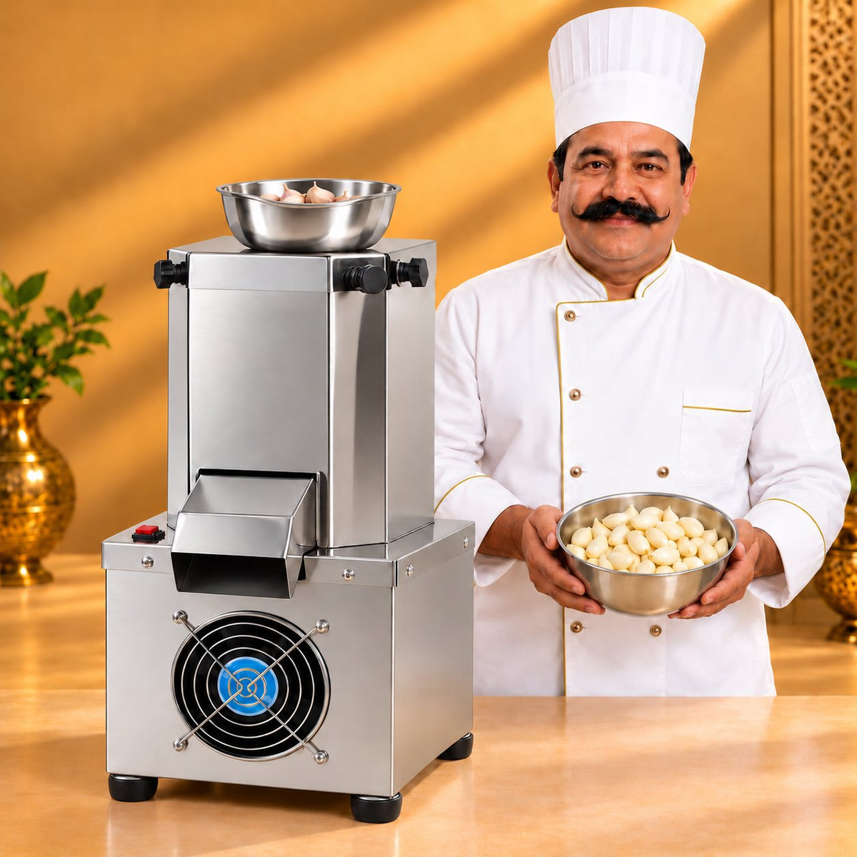 Gurubhai Equipments Garlic Peeler – Chef Gurubhai Demo