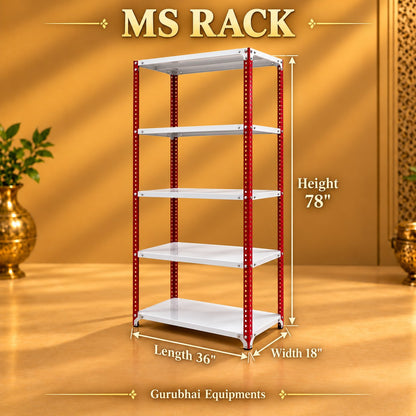 Gurubhai Equipments MS Rack – Dimensions & Specifications