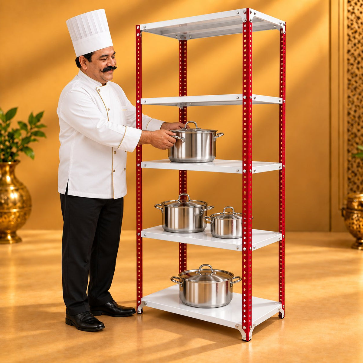 Gurubhai Equipments MS Rack – Chef Gurubhai Demo