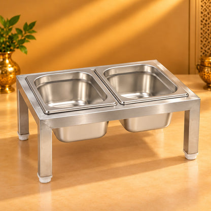 Gurubhai Equipments 2 GN Pans Stand – Hero View