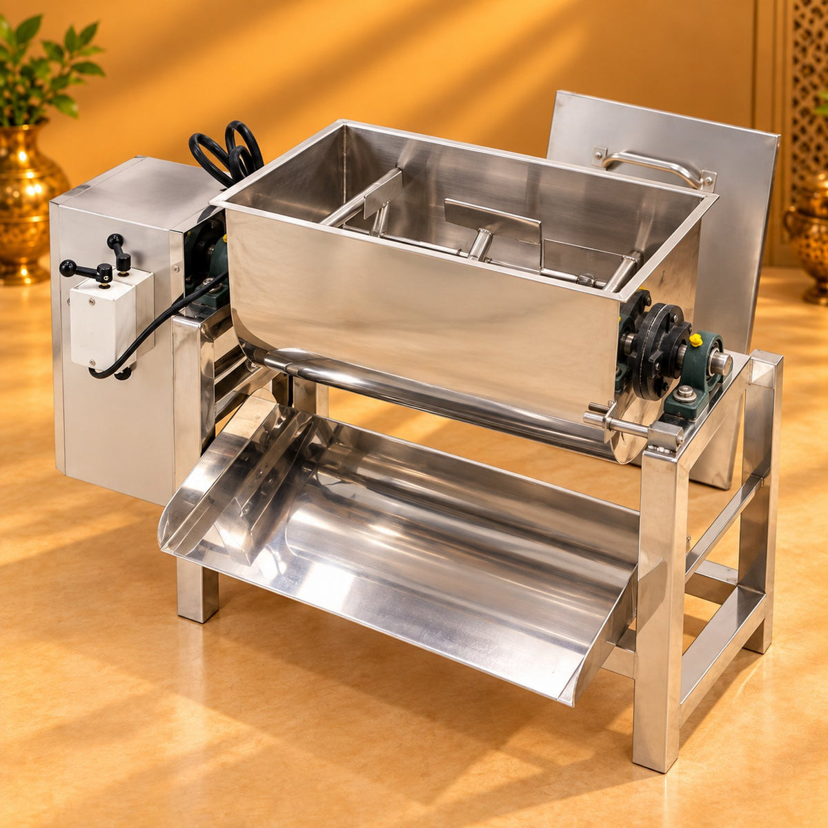 Gurubhai Equipments Namkin & Masala Mixing Machine – Hero View
