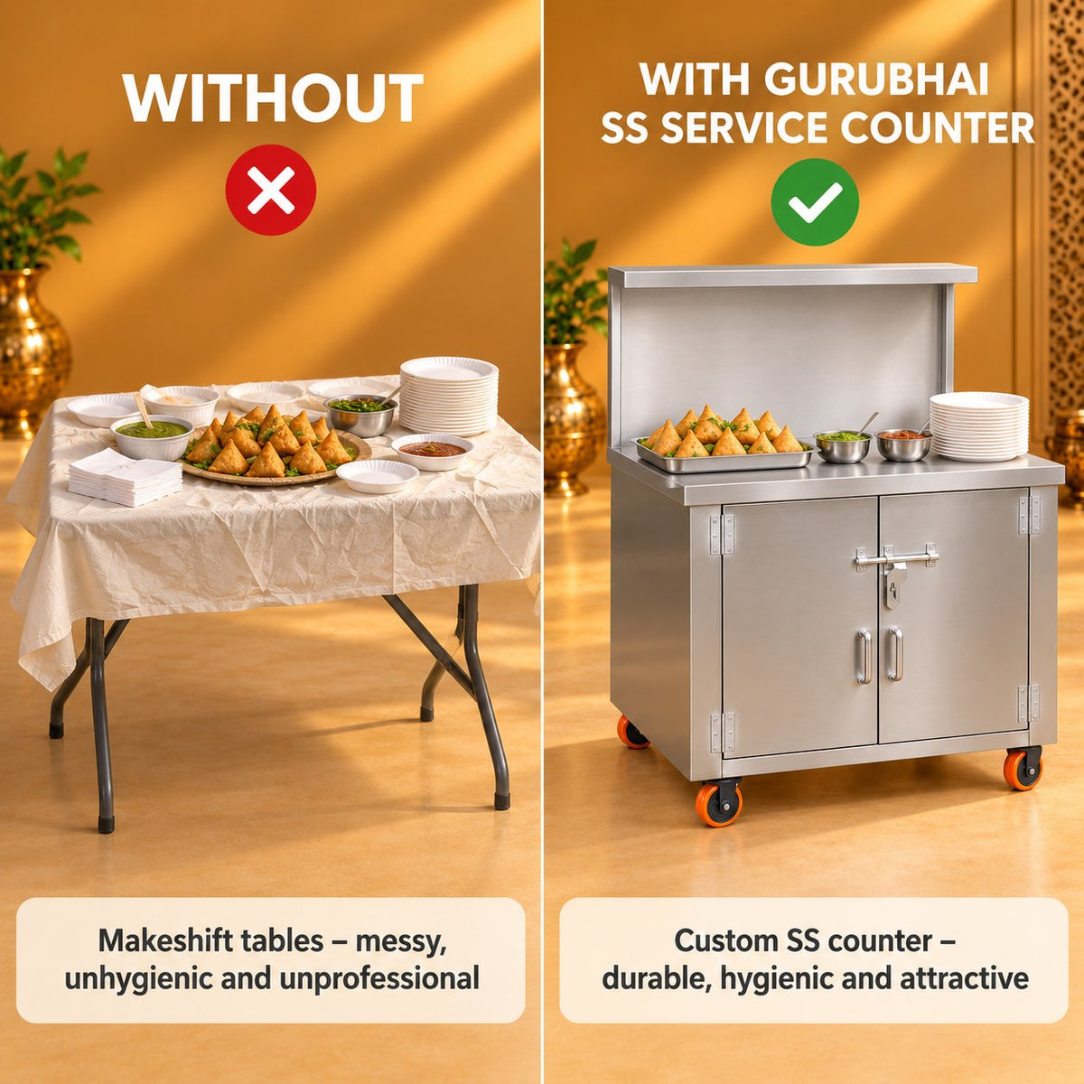 Gurubhai Equipments SS Service Counter – Why Choose It