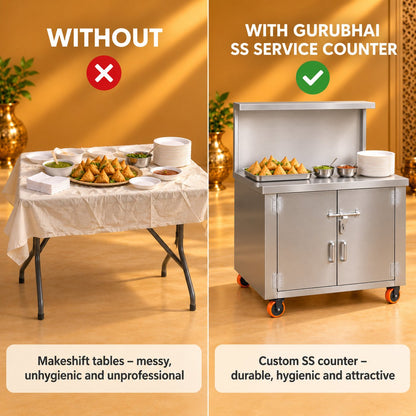 Gurubhai Equipments SS Service Counter – Why Choose It