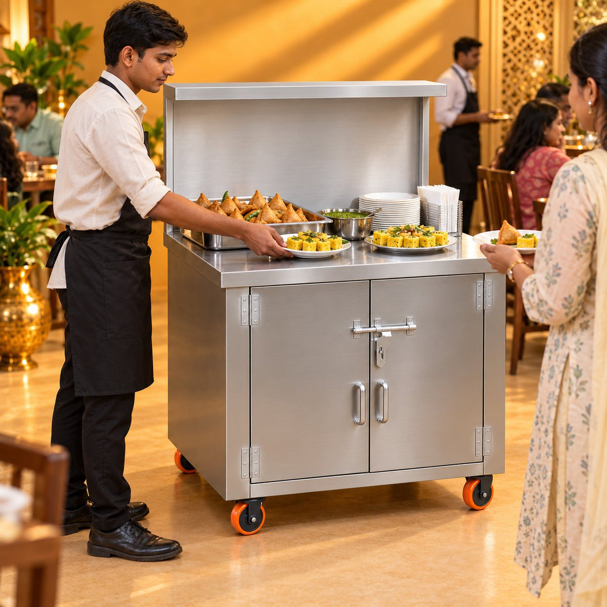 Gurubhai Equipments SS Service Counter – Real-Life Use