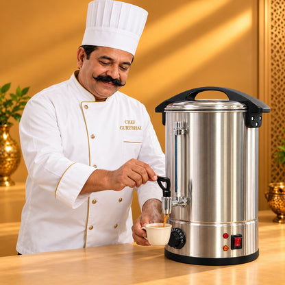 Gurubhai Equipments Electric Dispenser 12 Ltr – Chef Gurubhai Demo