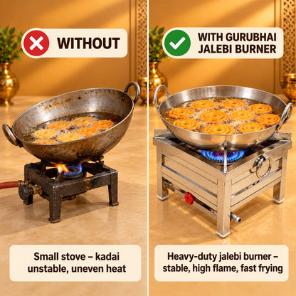 Gurubhai Equipments Jalebi Burner – Why Choose It