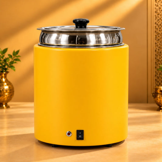 Gurubhai Equipments Soup Tureen - Yellow – Hero View