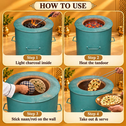 Gurubhai Equipments Drum Tandoor – How to Use