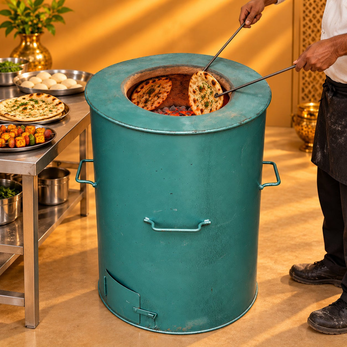 Gurubhai Equipments Drum Tandoor – Real-Life Use