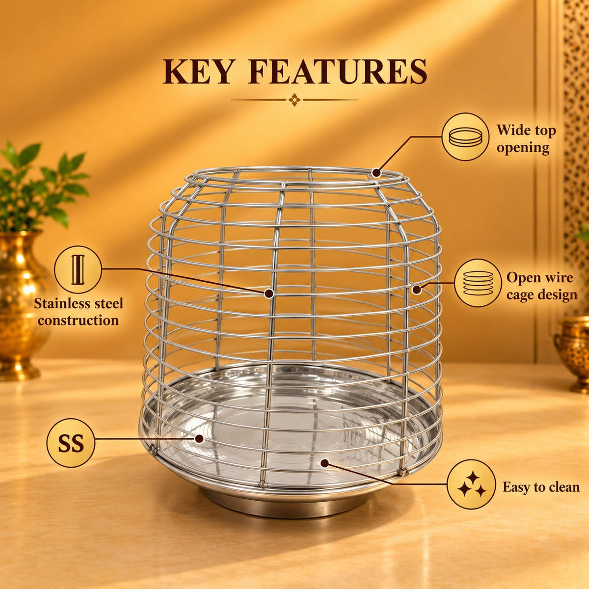 Gurubhai Equipments Puri Cage – Key Features
