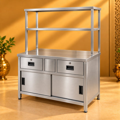 Gurubhai Equipments Pickup Counter With Drawers 36 × 24 – Hero View