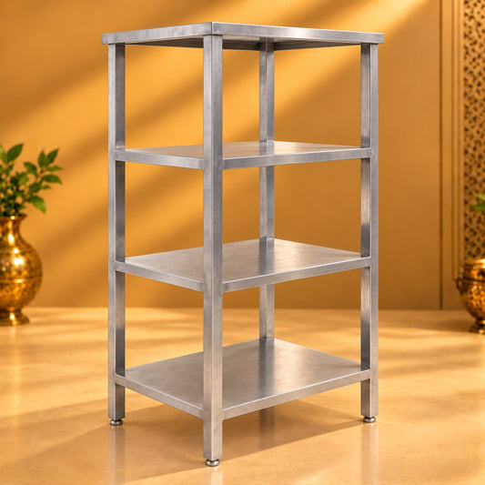 Gurubhai Equipments Vegetable Crate Rack – Hero View
