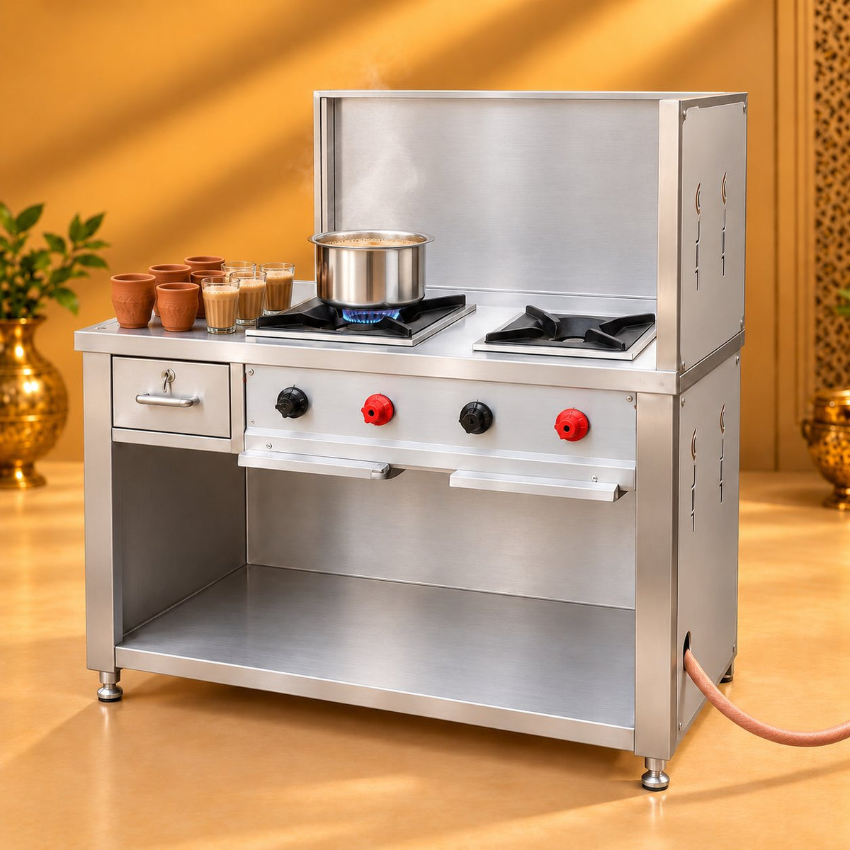 Gurubhai Equipments Tea Counter – In Use