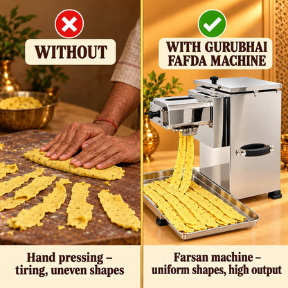 Gurubhai Equipments Fafda Machine – Why Choose It