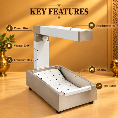Gurubhai Equipments French Fry Warmer – Key Features
