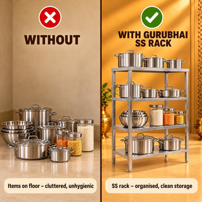Gurubhai Equipments SS Rack – Why Choose It