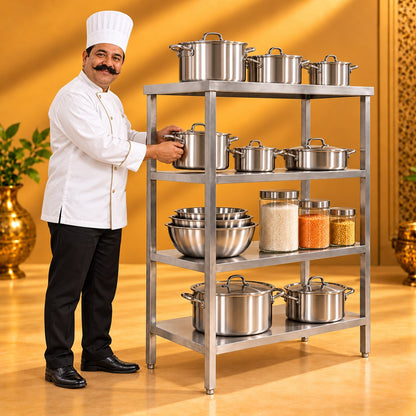 Gurubhai Equipments SS Rack – Chef Gurubhai Demo