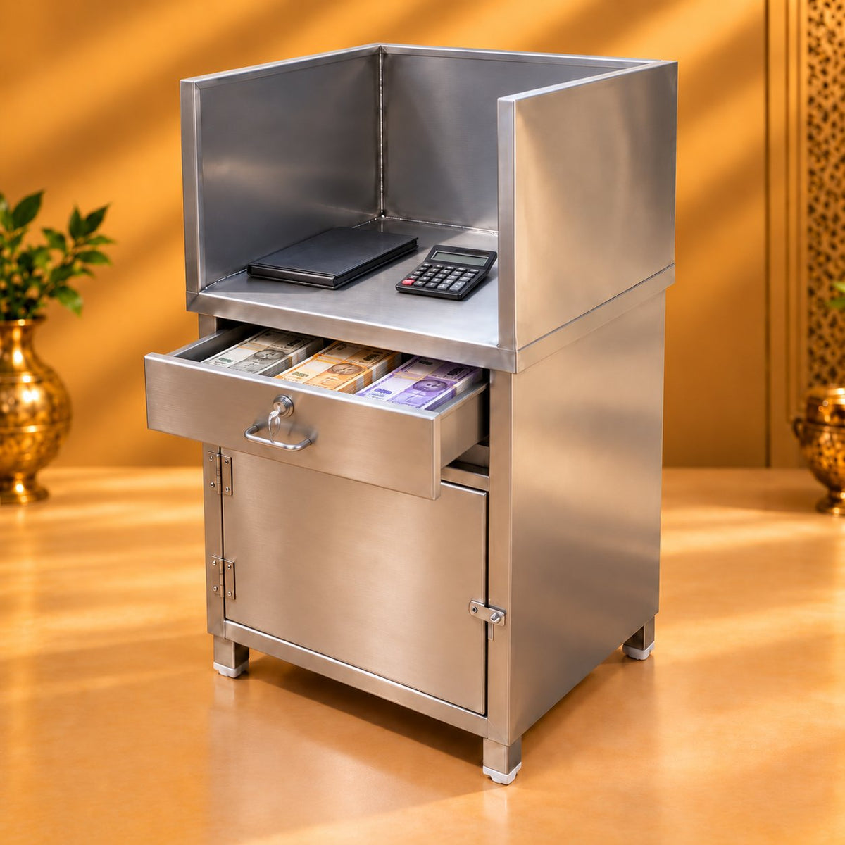 Gurubhai Equipments Cash Counter – In Use