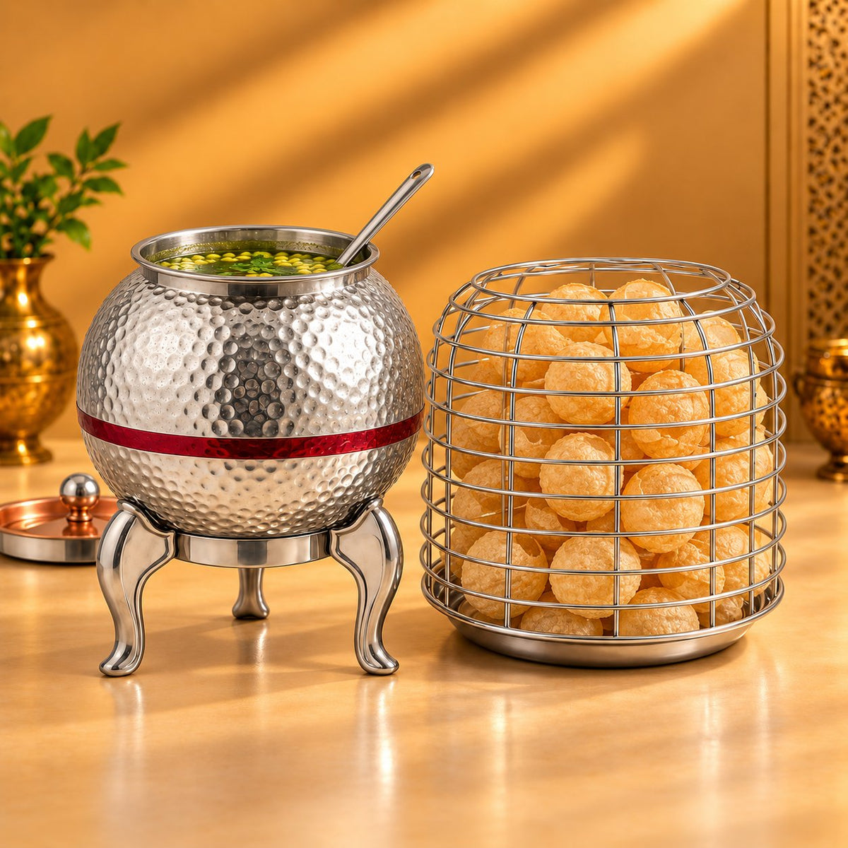 Gurubhai Equipments Single Matka + Puri Cage Setup – In Use