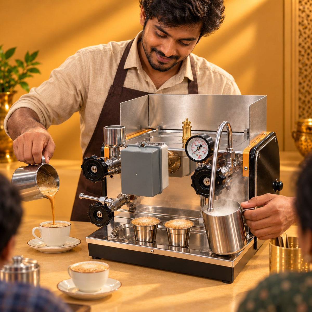 Gurubhai Equipments Coffee Commercial Machine 3.5 Litre – Real-Life Use
