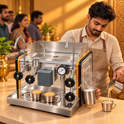 Gurubhai Equipments Coffee Commercial Machine 6.5 Litre – Real-Life Use