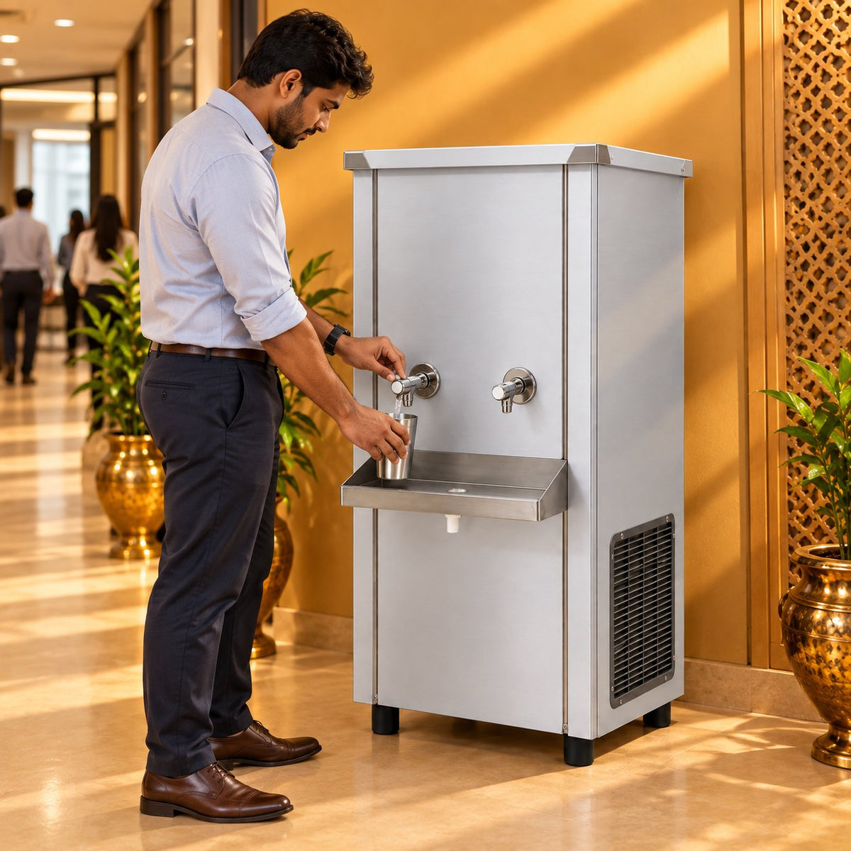 Gurubhai Equipments 80 Ltr Water Cooler – Real-Life Use