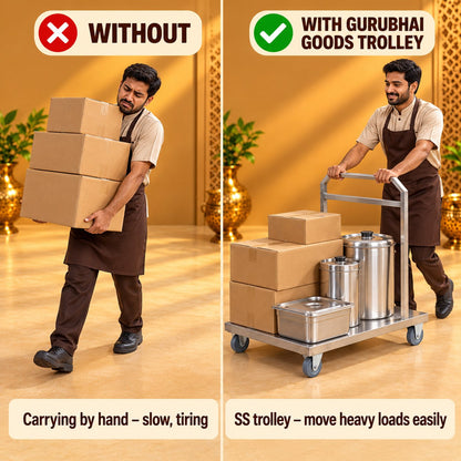Gurubhai Equipments Goods Trolley – Why Choose It