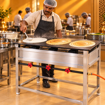Gurubhai Equipments Standing Dosa Bhatti 36 × 24 – Real-Life Use