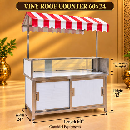 Gurubhai Equipments Viny Roof Counter 60 × 24 – How to Use
