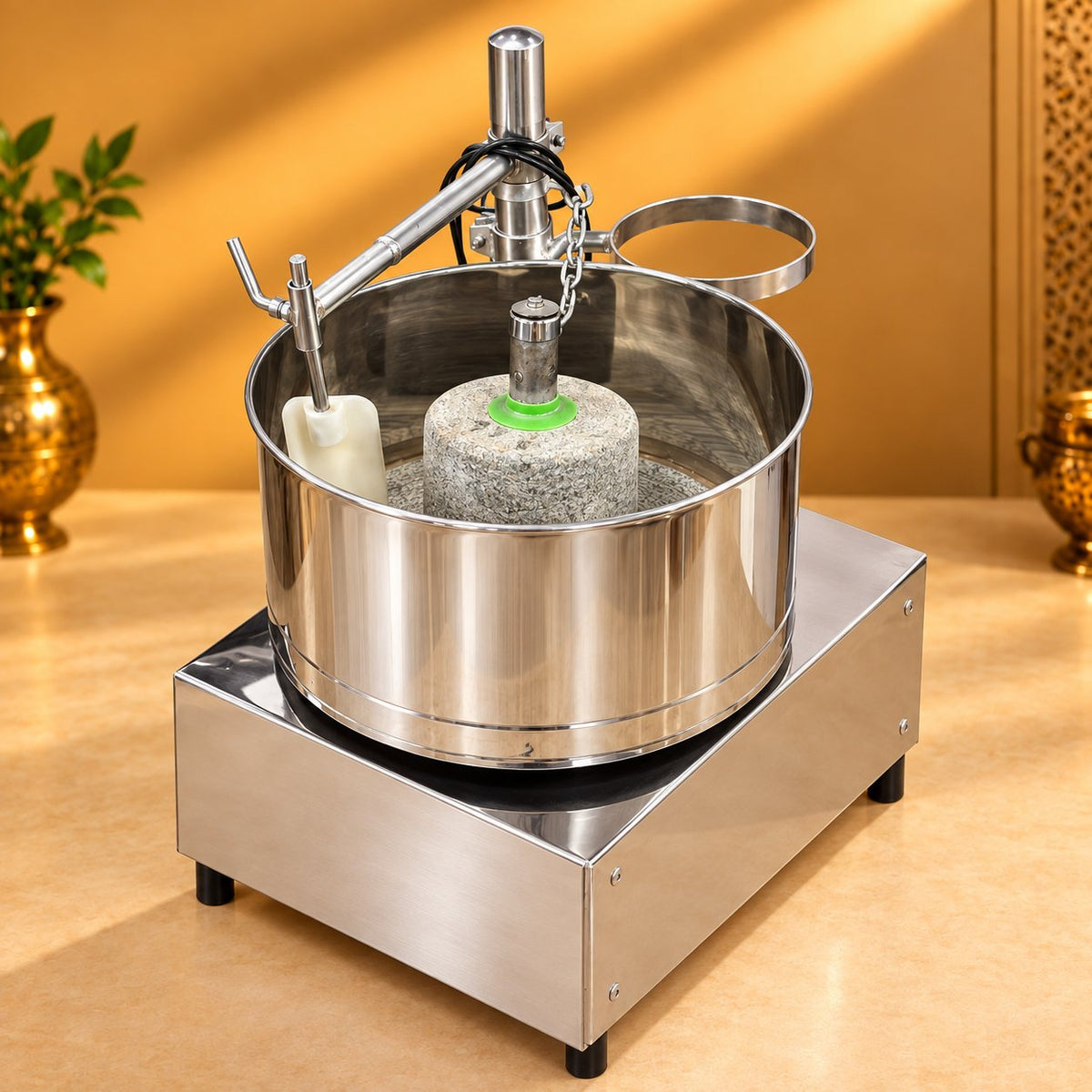 Gurubhai Equipments Wet Grinder 3 Ltr – In Use