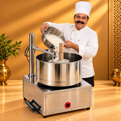 Gurubhai Equipments Wet Grinder 5 Ltr – Chef Gurubhai Demo