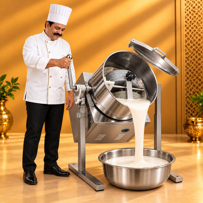 Gurubhai Equipments Tilting Wet Grinder 5 Ltr – Chef Gurubhai Demo