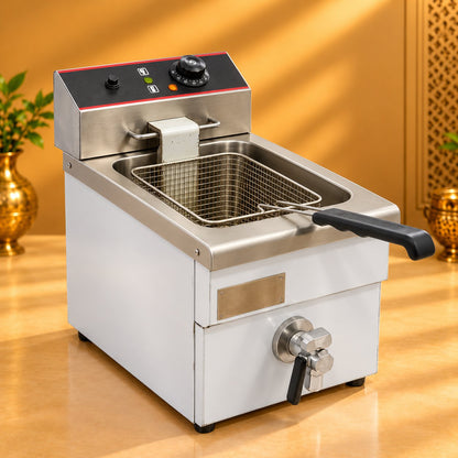 Gurubhai Equipments Fryer With Tap – Hero View