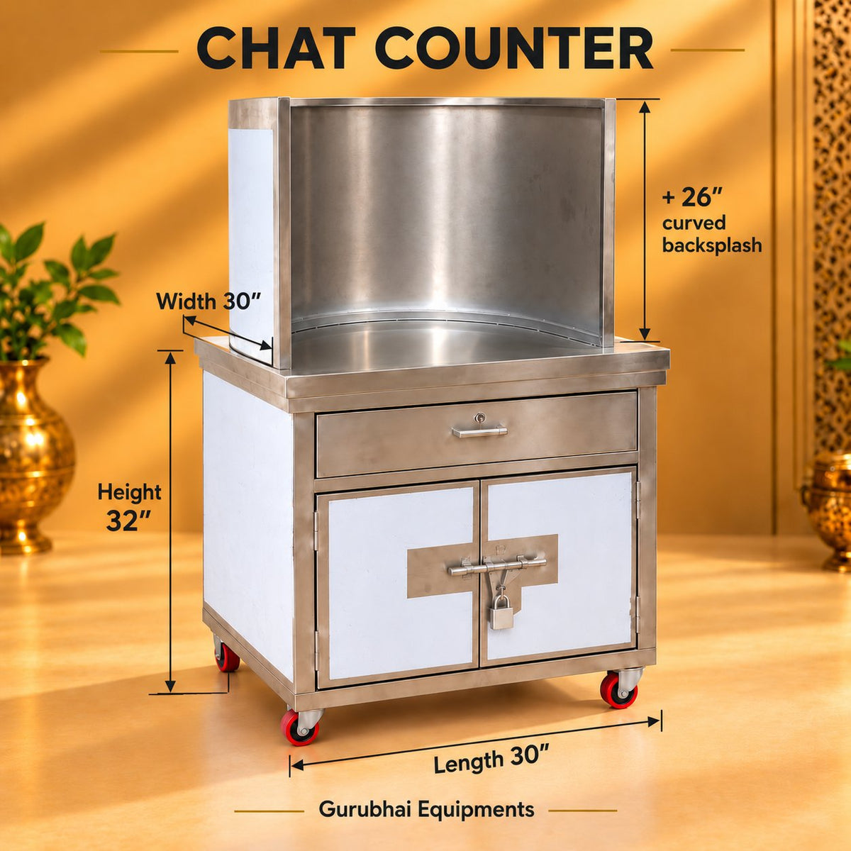 Gurubhai Equipments Chat Counter – How to Use