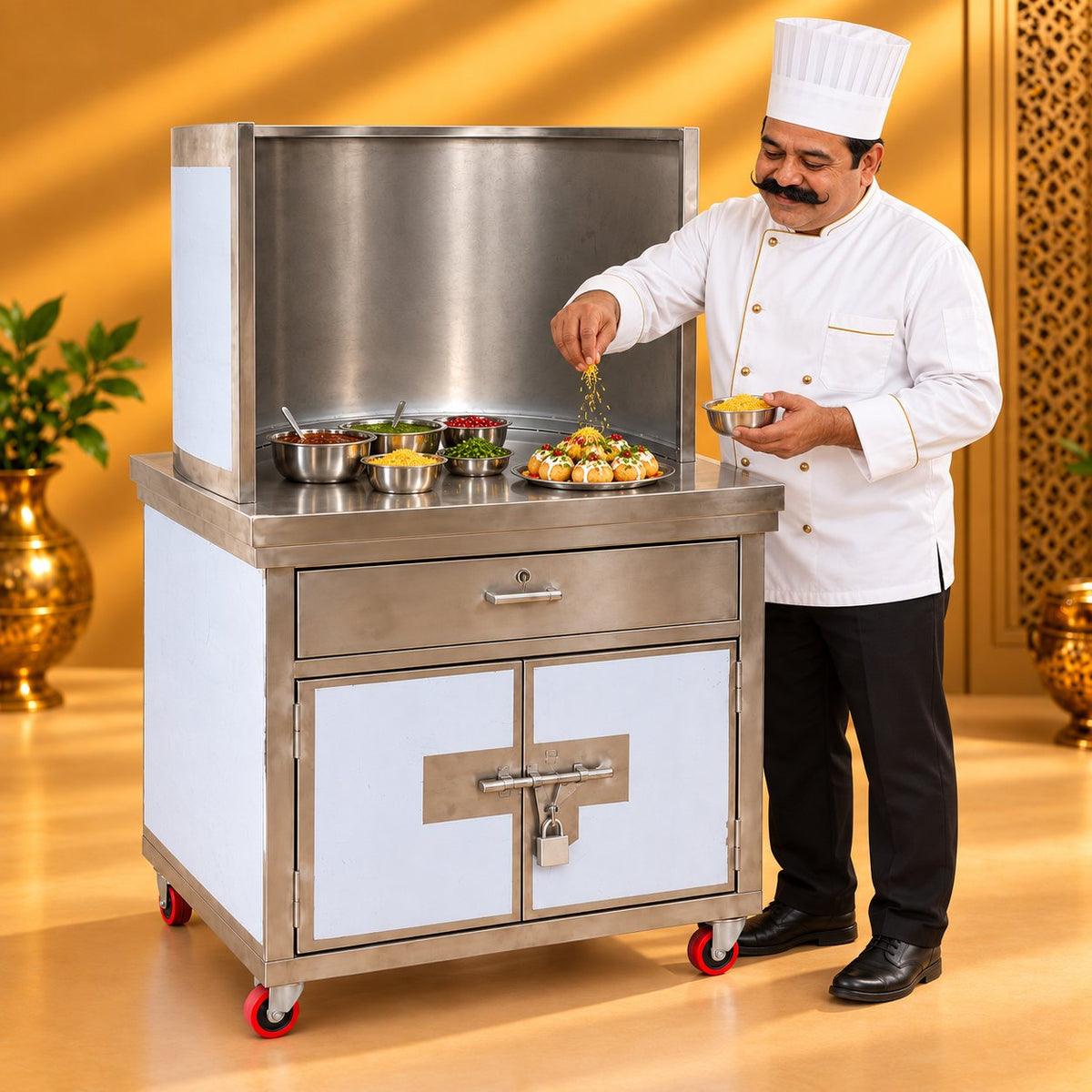 Gurubhai Equipments Chat Counter – Real-Life Use