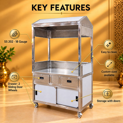 Gurubhai Equipments Regular Roof Counter – Key Features