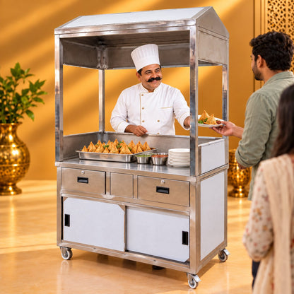Gurubhai Equipments Regular Roof Counter – Chef Gurubhai Demo
