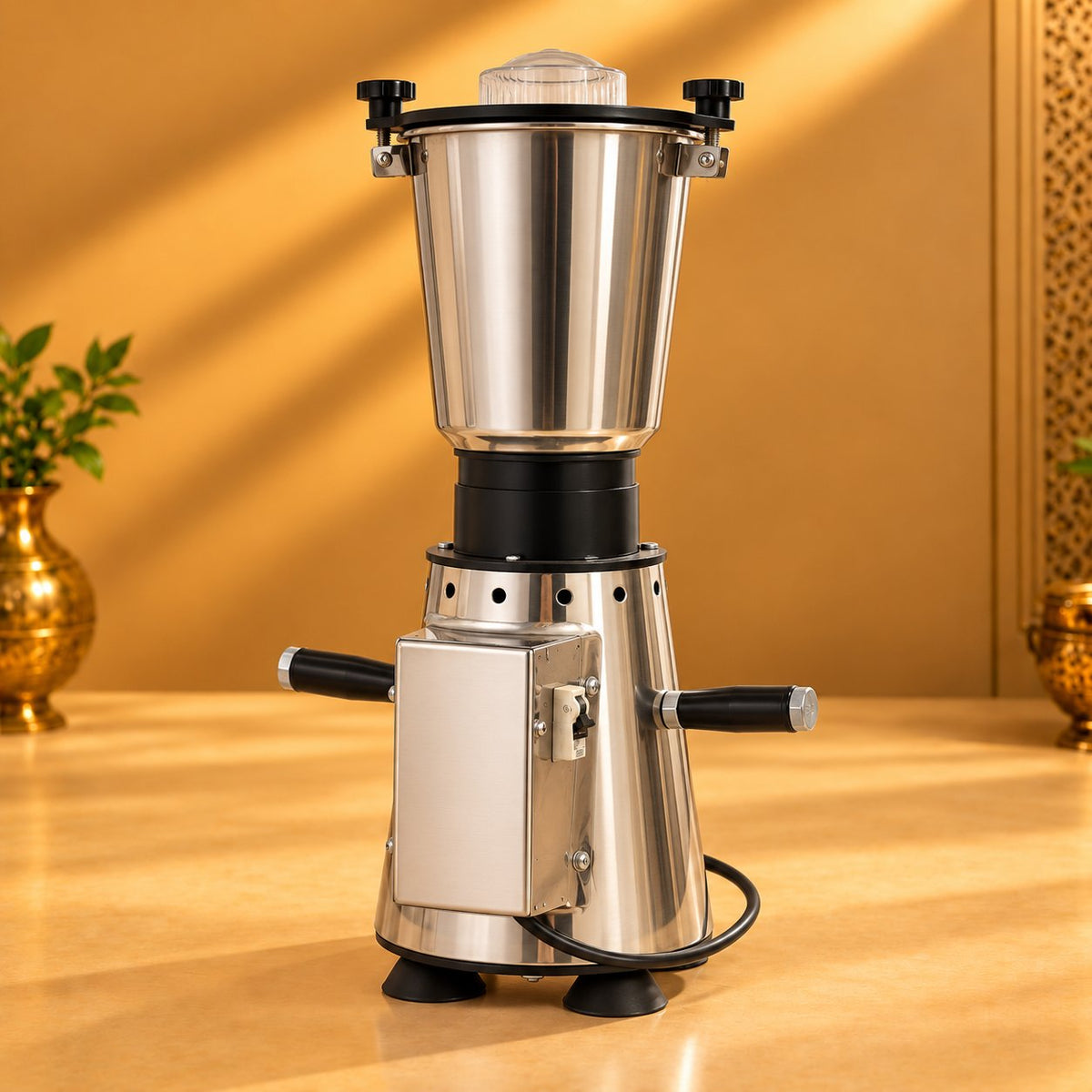 Gurubhai Equipments Stainless Steel Mixer 3 Ltr – Hero View