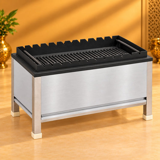 Gurubhai Equipments Table Top SS BBQ – Hero View