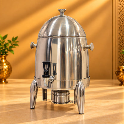 Gurubhai Equipments Silver Beverage Dispenser – Hero View