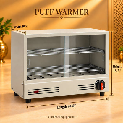 Gurubhai Equipments Puff Warmer – How to Use