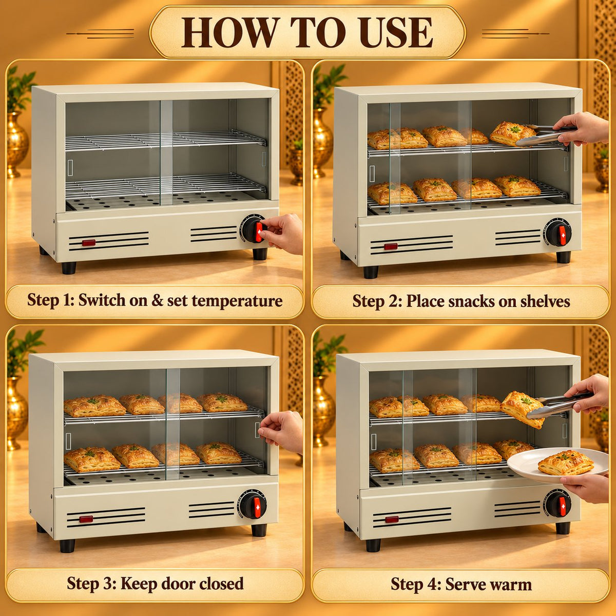 Gurubhai Equipments Puff Warmer – Why Choose It