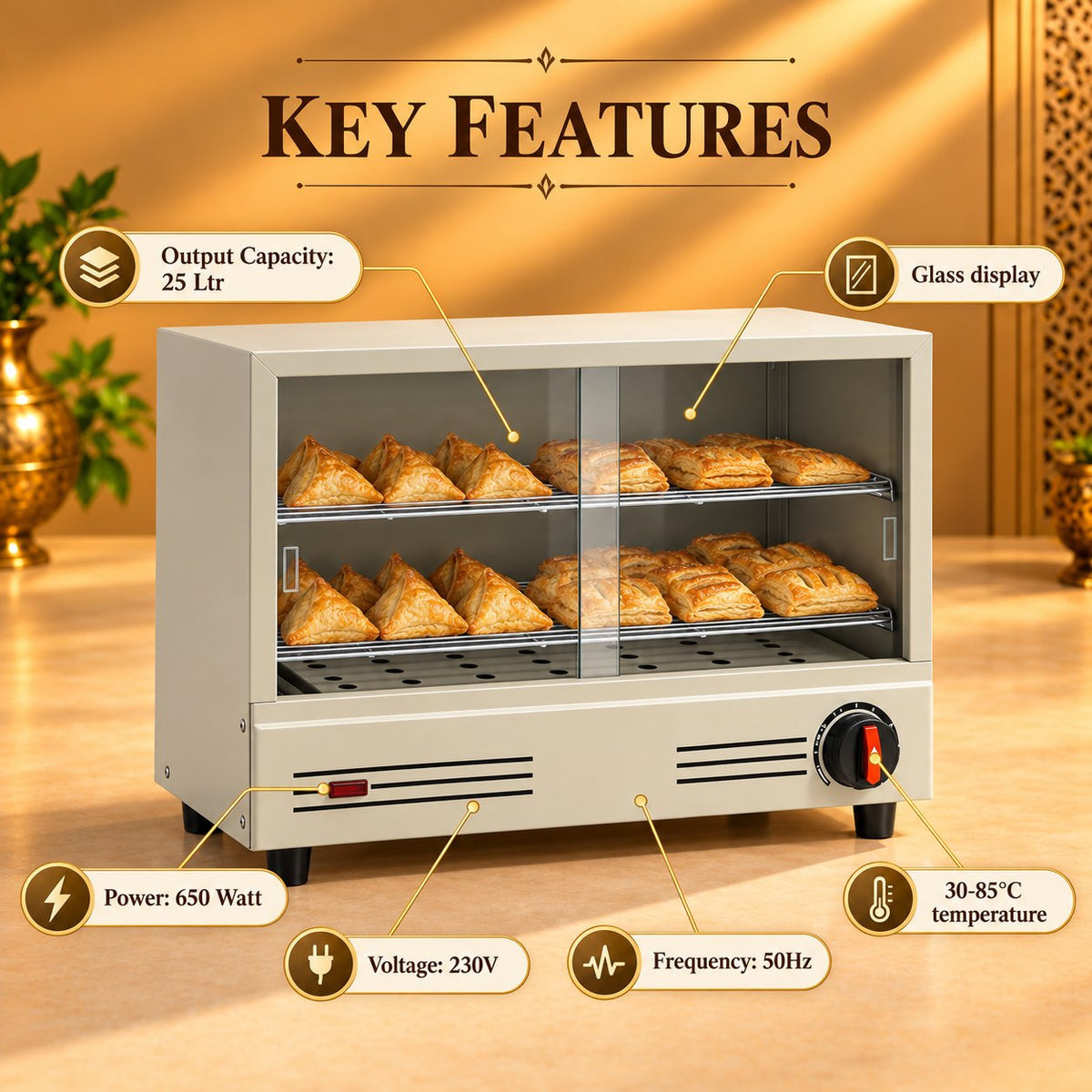 Gurubhai Equipments Puff Warmer – Chef Gurubhai Demo
