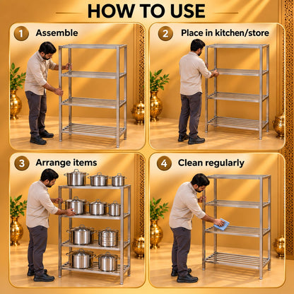 Gurubhai Equipments Pot Rack – How to Use